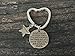 Infinity Collection - Personalized Friendship Heart Keychain - Good Friends Are Like Stars Engraved - Gift for Women (Good Friends)