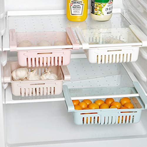 ❤Ywoow❤❤ , New Kitchen Article Storage Shelf Refrigerator Drawer Shelf Plate Layer