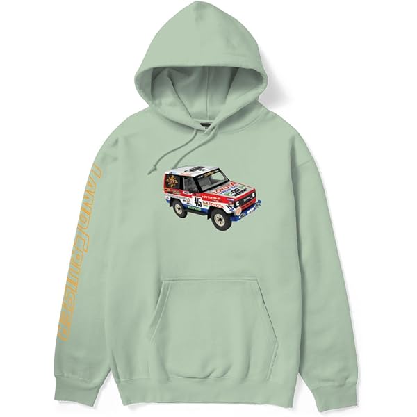 HUF X Toyota Land Cruiser Sahara Rally Pullover Hoodie Sweatshirt