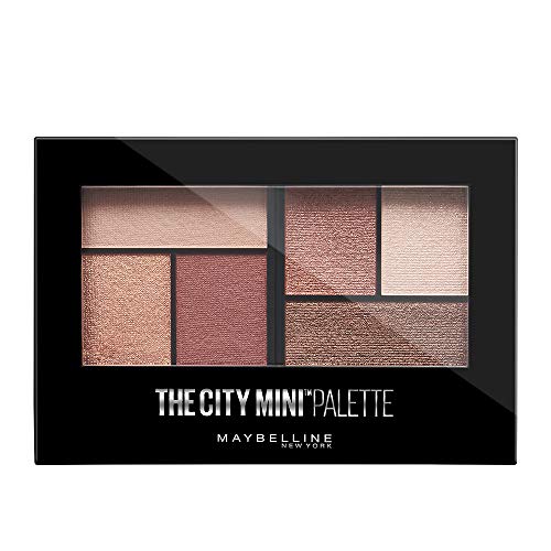 Maybelline New York Eyeshadow Palette, 6 Highly Blendable Shades, Sheer Finish, City Mini Palette, 5th Avenue Sunset, 6.4g 1 Maybelline New York Eyeshadow Palette, 6 Highly Blendable Shades, Sheer Finish, City Mini Palette, 5th Avenue Sunset, 6.4g