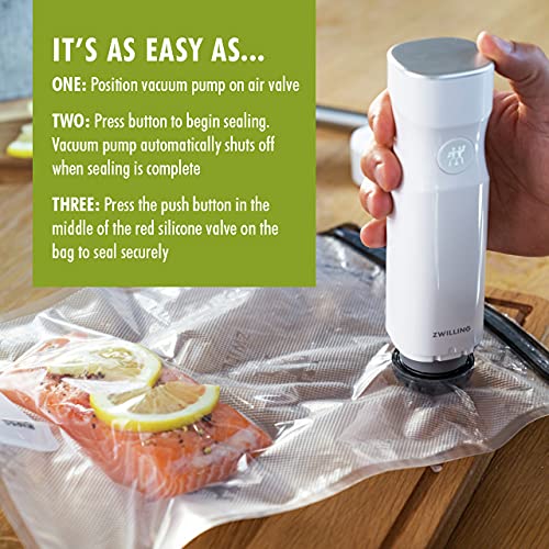 ZWILLING Fresh & Save 10pc Medium Vacuum Sealer Bags, 1 Gallon