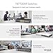 NETGEAR 10-Port Gigabit Ethernet Smart Managed Pro PoE Switch with Insight Cloud Management (GC110P) - with 8 x PoE @ 62W, 2 x 1G SFP, Desktop