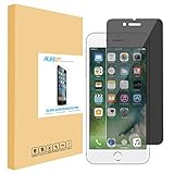 iPhone 7 Plus Screen Protector, PLESON iPhone 7 Plus Privacy Tempered Glass Screen Protector, [0.3mm 2.5D] 9H Hardness / Bubble-Free / Anti-Spy Privacy Glass Screen Protector for Apple iPhone 7 Plus
