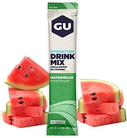 GU Hydration Drink Mix, Watermelon, 24 Count by GU Energy Labs