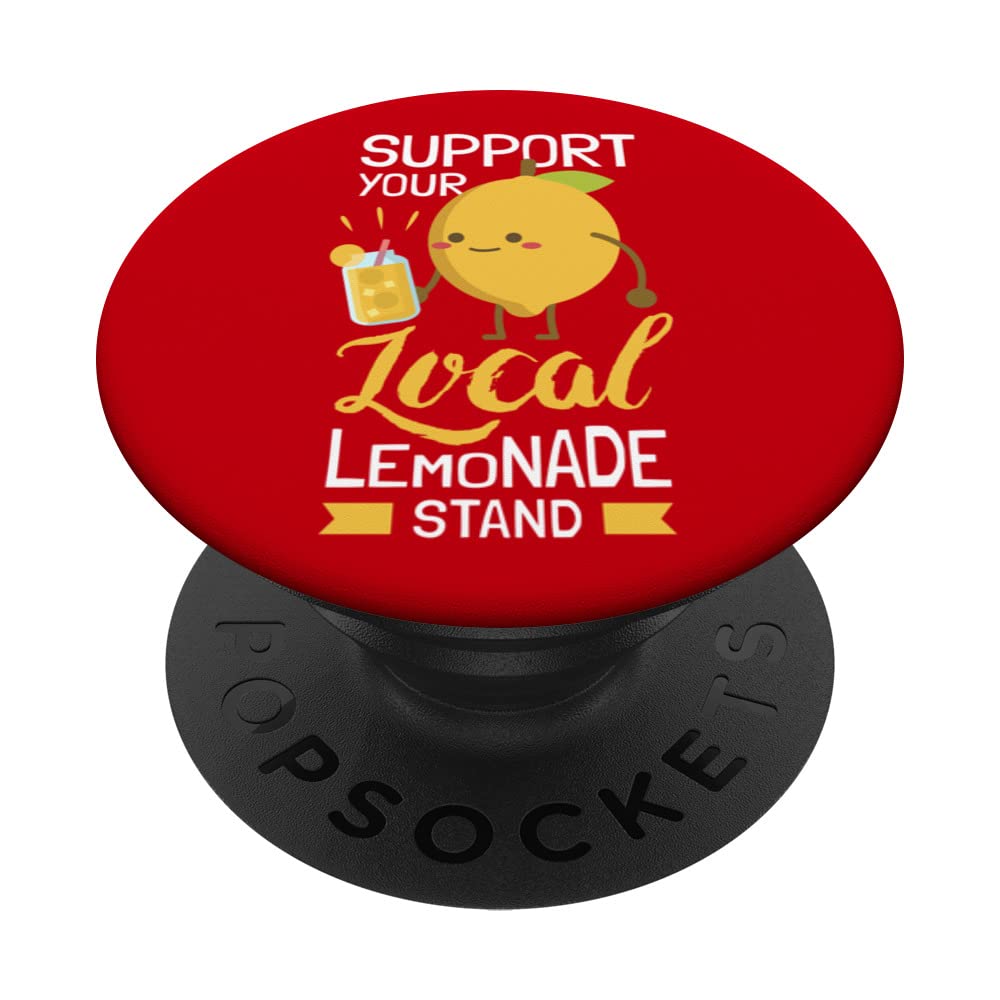 Support Your Local Lemonade Stand PopSockets Swappable PopGrip