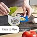 sujeo Mini Garlic Press, Green