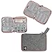 Travel Organizer, BUBM Universal Travel Gear Organizer/Electronics Accessories Bag/Cable Bag/USB Drive Shuttle Case-Grey