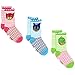 PJ Masks Boys Girls 3 pack Crew Socks (4-6 Toddler (Shoe: 7-10), White/Multi)