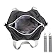 Damero Diaper Bag Nappy Tote Organizer Bag Pouch with Multiple Pockets and Stroller Straps (Black)