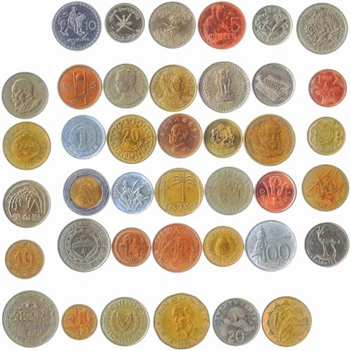 40 Exotic Coins Set