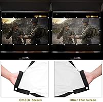 OMZER - Proyector portátil de 120 Pulgadas, Pantalla 16: 9 HD ...