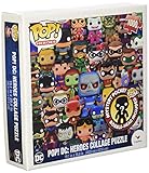 Cardinal Funko Pop Heroes, DC Comics Pop Heroes Collage Jigsaw Puzzle - 1000 Pieces
