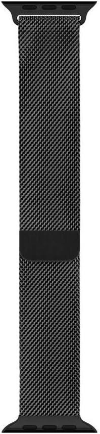 40mm space black milanese loop