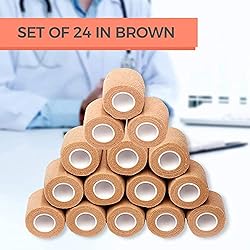 Self Adhesive Bandage Wrap - 2 inch by 5 Yards All