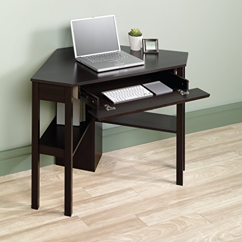 Sauder Beginnings Corner Computer Desk, Cinnamon Cherry finish Pricepulse