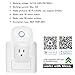 HoveBeaty HB-701U Smart Plug, Works with Alexa Echo, Wi-Fi PC Smart Timing Socket Outlet, No Hub Required, Remote Control your Devices from Anywhere