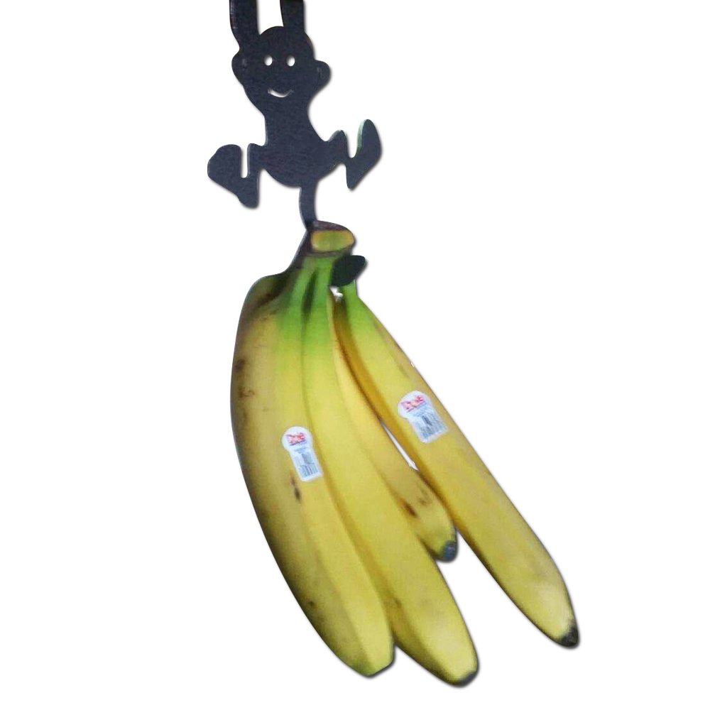 Monkey Banana HolderBanana Hanger Under Hook for Bananas or Other Lightweight Kitchen