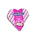 Ghirardelli Valentine Strawberry Bark Heart Gift Box, 2.9 Ounce