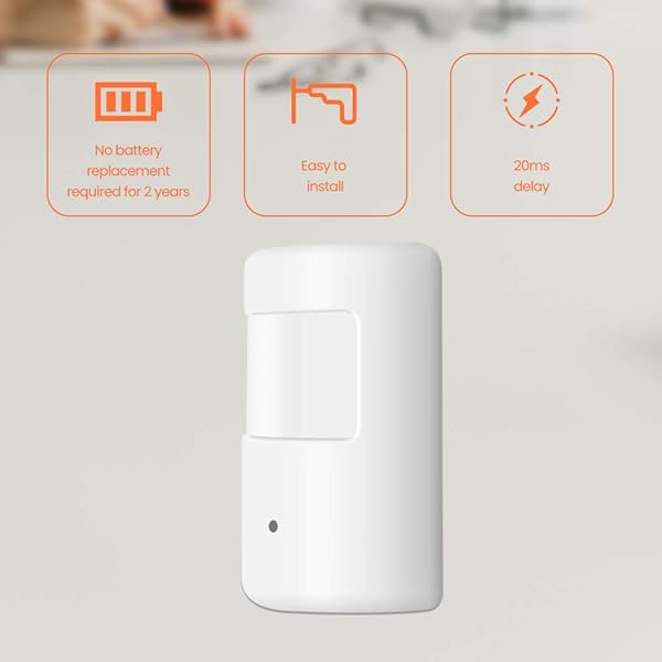 YOPU Tuya Zigbee Bewegungsmelder fr den Innenbereich mit Infrarot Bewegungsmelder kabellos fr Einbrecher Alarmsensor Smart Life Kompatibel mit Alexa und Google Home