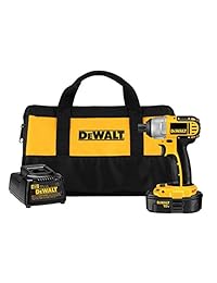 DEWALT DC825KS kit de taladro atornillador inalámbrico de 1 4 pulgadas, 18 V