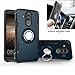 Mate 10 Pro Case, Mingwei [with 360 ° Kickstand] Rotating Ring Case [Dual Shockproof] Protection Cover Compatible with [Magnetic Car Mount] for Huawei Mate 10 Pro (Mate 10 Pro, Blue)