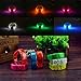 Voice Activated Sound Control LED Flashing Bracelet Wristband Bangle Light-emitting bracelet for Night Pub Bar Disco Party 5 Pack