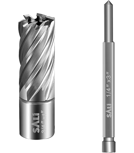 TERRAX 108230TX - Broca Hueca - HSS Vástago Weldon - Profundidad