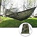 Camping Hammock for Single/Double Person with Mosquito Net 8 Feet Camouflage Bug-Free Parachute Fabric Tree Mesh Hammock Portable Outdoor Camping Sleep Set with Steel Bucklethumb 3