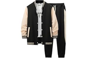 DONYKARRY Men's Tracksuits Sweatsuits For Men Summer Suits 2 Piece Lightweight Casual Athletic Sports Jogging Sets