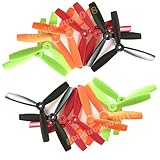 gouduoduo2018 16pcs 8pairs 5045 Props 3 blades Bullnose The 