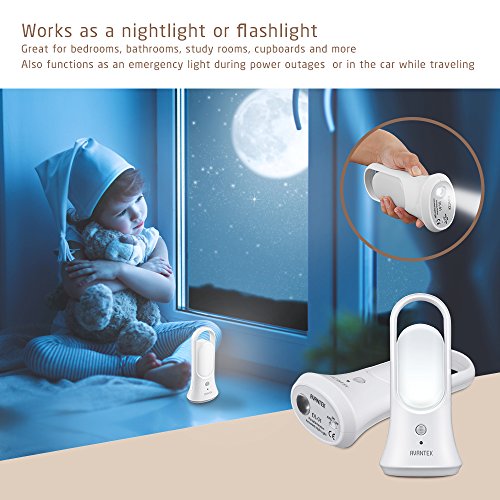 AVANTEK Night Light Camping Lantern USB Charging Magnetized Base (with Flashlight) - Thumbnail 4