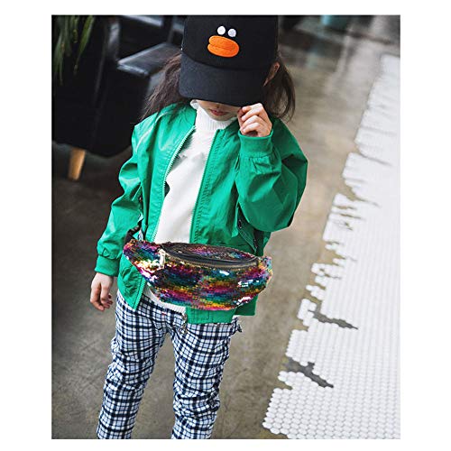 Small Fanny Pack for Kids - Wholesale Festival Sequin Waist Pack for Women with Adjustable Strap - Thumbnail 4