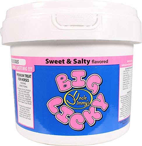 Uncle JimmysBrand Blss Sweet/Salty Big Licky Treat For Horses