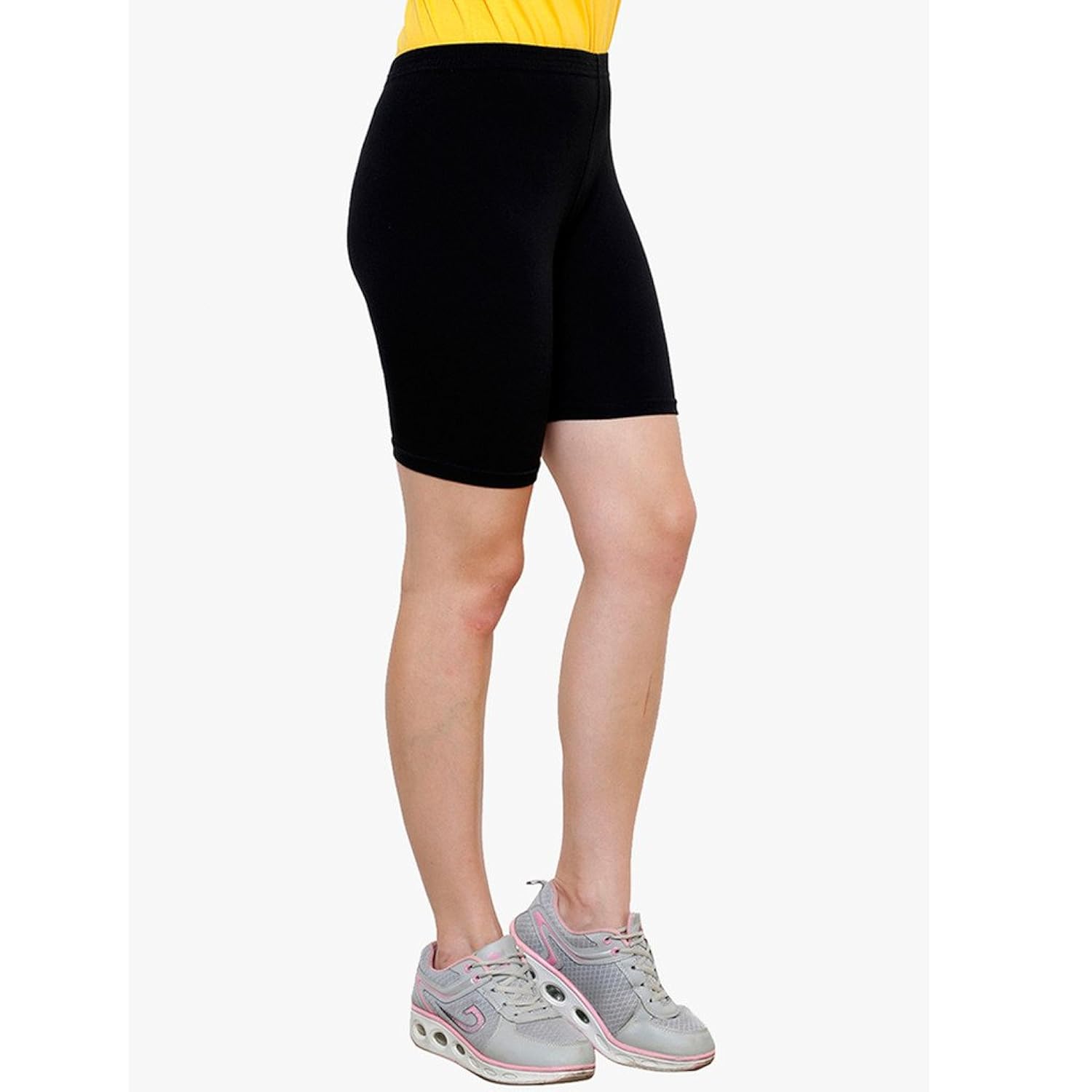 goodtry women's cotton cycling shorts-black