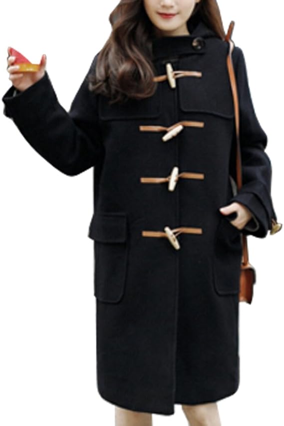 Amazon Happyjp ロングダッフルコート レディース ダッフルコート アウター コート ジャケット 通販