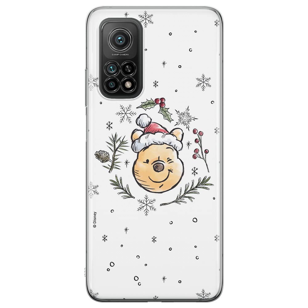 ERT GROUP mobile phone case for Xiaomi MI 10T 5G / MI 10T PRO 5G original and officially Licensed Disney pattern Winnie the Pooh and friends 025, case made of TPU