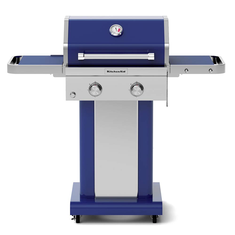 KitchenAid 720-0891G Full-Size Propane Gas Grill, Blue