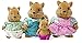 Li'l Woodzeez – Bushytails Squirrel Family Set of 4 Collectible Posable Figures with Storybook for Pretend Play Doll Fun and Creative 3+ Years