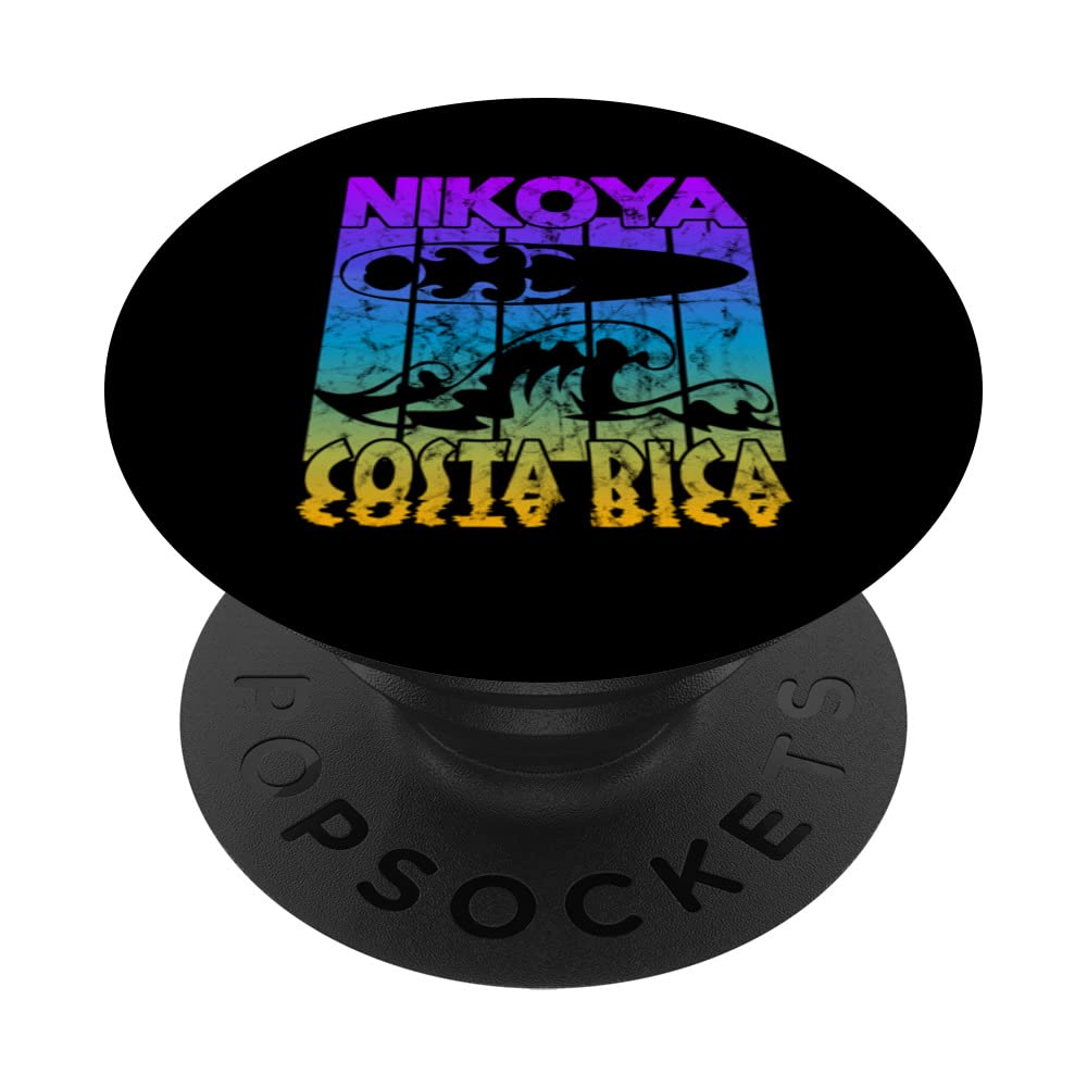 Vintage Nicoya Costa Rica - Nicoya Sunset PopSockets Swappable PopGrip