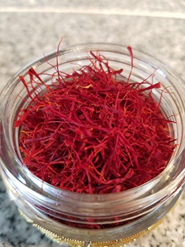 Pure Iranian Finest Premium All Red Sargol Saffron, Grade A+, Highest Grade 1 Gram