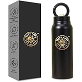 Value Vibes 24 oz Insulated Stainless Steel Water Bottle – Vacuum Double-Wall Tumbler for Hot 12H & Cold 24H – Spill-Resistant Lid with Magnetic Handle – Portable for Travel & Gym