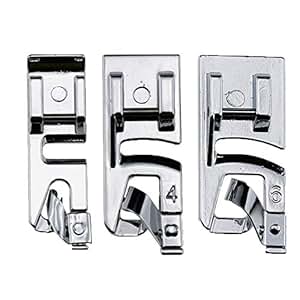 Amazon.com: TFBOY Narrow Rolled Hem Foot Sewing Machine