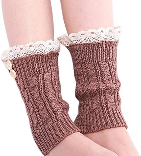 Socks, FORUU 1 Pair of Womens Lace Stretch Boot Leg Cuffs Leg Warmers Topper Cuff