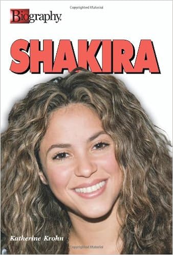 Amazon Com Shakira Biography 9780822571599 Krohn Katherine Books