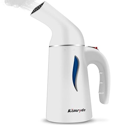 Kimryde Steamer Portable pour v&ecirc;tements, 7-en-1 GarmentFabric Steamer Wrinkle Remover, Clean-Sterilize-Sanitie-Refresh-Defrost avec UltraFast-Heat, Steam Iron pour les voyages