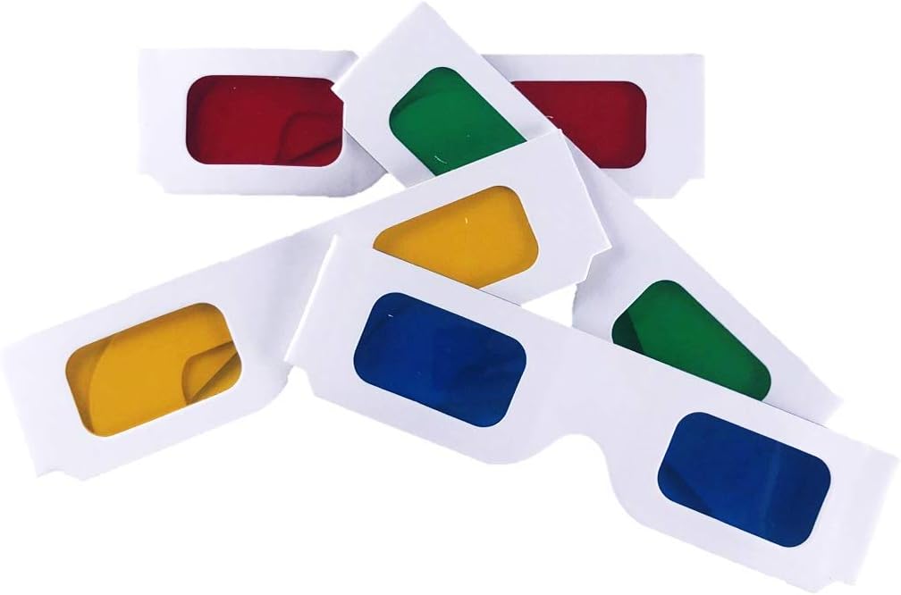 Coloured Overlay Dyslexia Glasses for Reading Assorted Pack Dyslexia Overlays for Reading