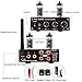 T20 Bluetooth Tube Amplifier Stereo Receiver 2 Channel Class D Digital Mini Hi-Fi Power Amp Preamp Compact Integrated Headphone Amplifier for Home Passive Speakers with 6J4 Vacuum tubes + Power Supplythumb 1