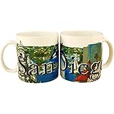 Americaware San Diego 18oz. Color Relief Coffee Mug