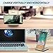 Wireless Charger, Seneo 10W Fast Wireless Charging Stand for Galaxy S9/S9+/Note 8/Note 5/S8/S8+/S7/S7 edge/S6 Edge+, Standard iPhone Qi Charger Stand for iPhone X/8/8 Plus (NO AC Adapter)