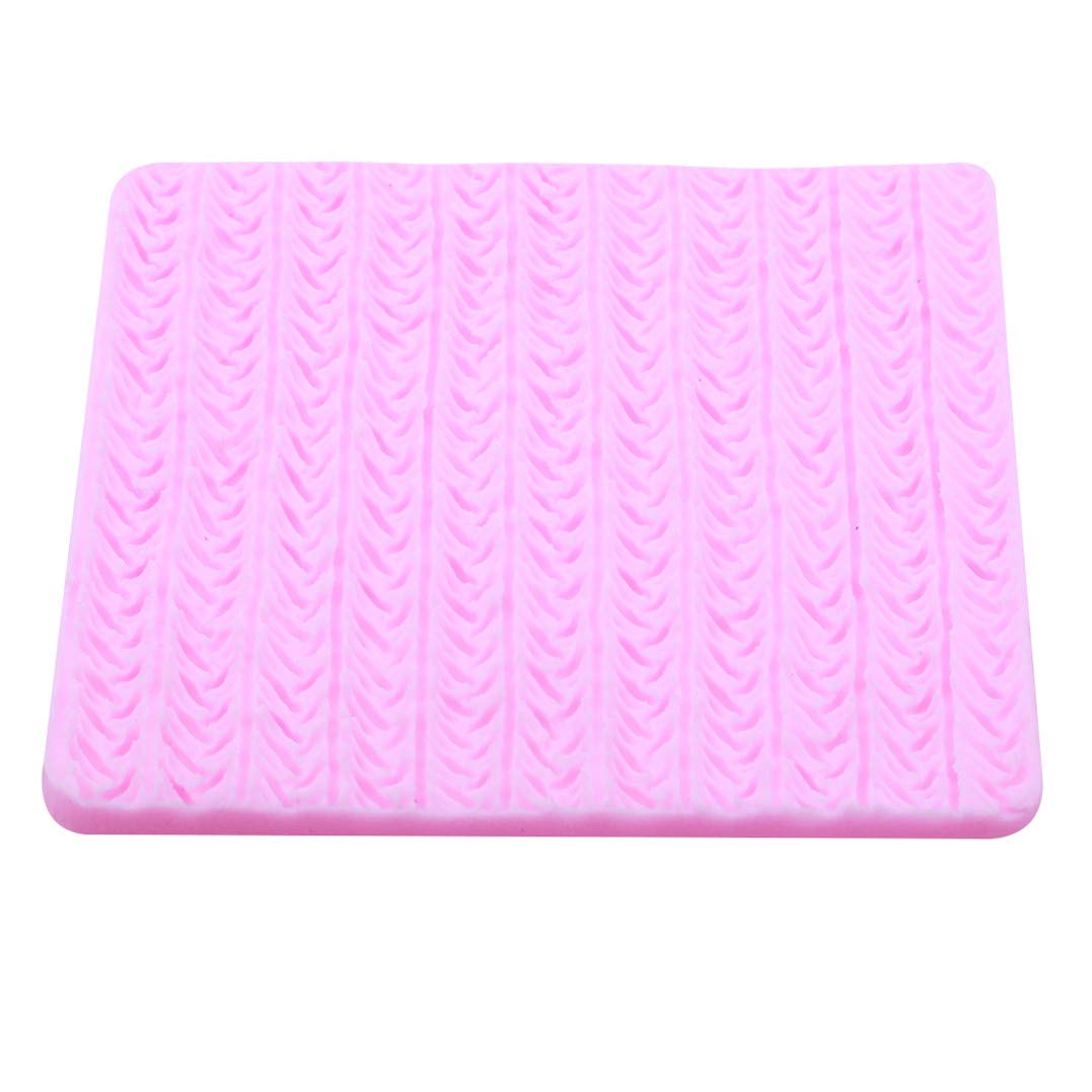 Accessoires De Decoration Ustensiles A Patisserie Napravi Rs Gris Clair Petit Carre Weryffe Pull Tissu Tricot Moule Texture Biscuits En Relief Pad Decoration Dentelle Outil Tapis En Silicone Moules Fondant Decoration De Gateau